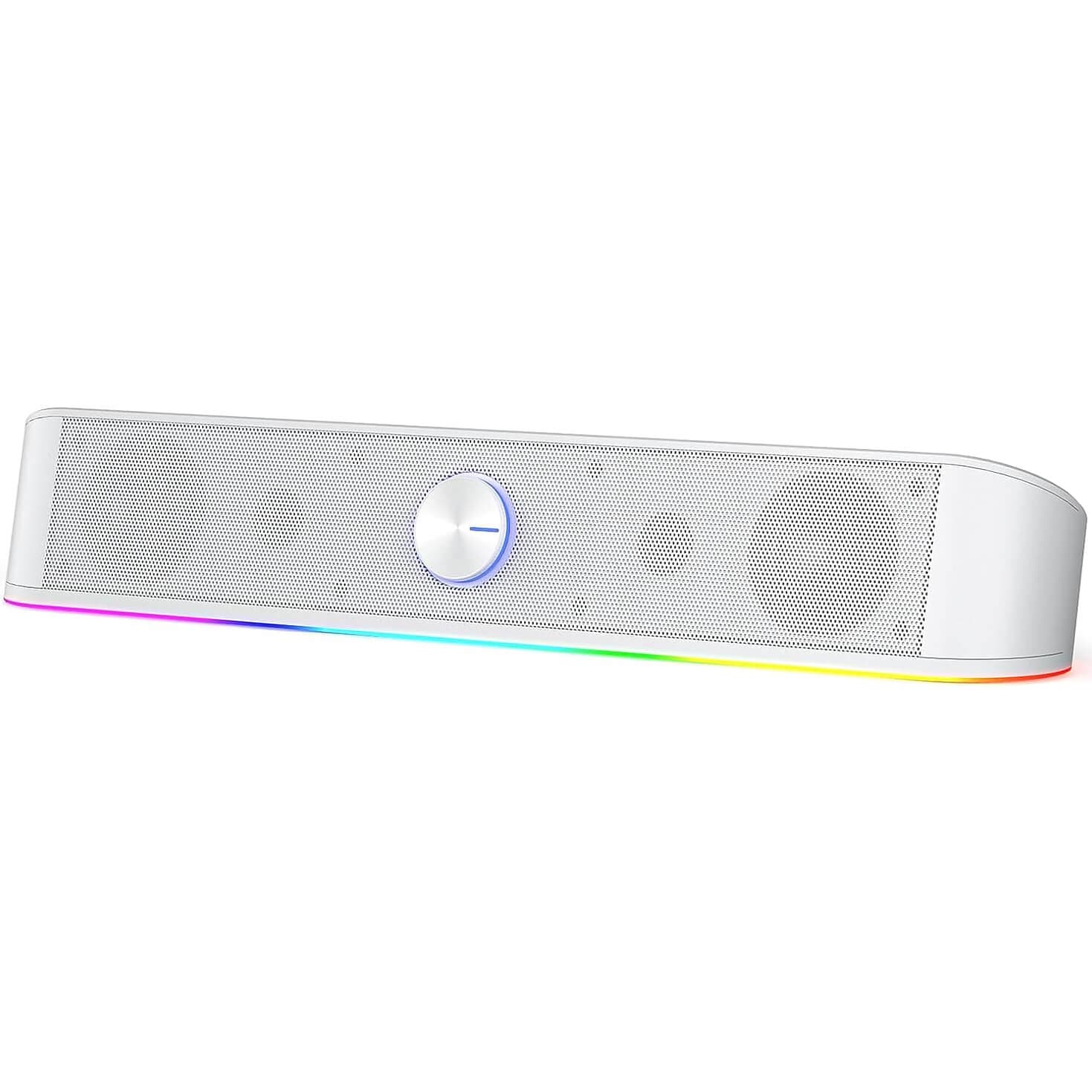 Redragon GS560W ADIEMUS Gaming Speaker Soundbar (White)