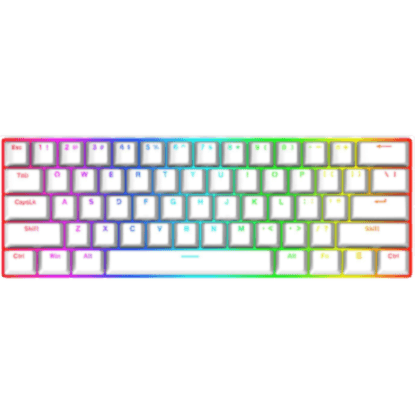 Redragon K630W Dragonborn RGB Mechanical Gaming Keyboard (White)