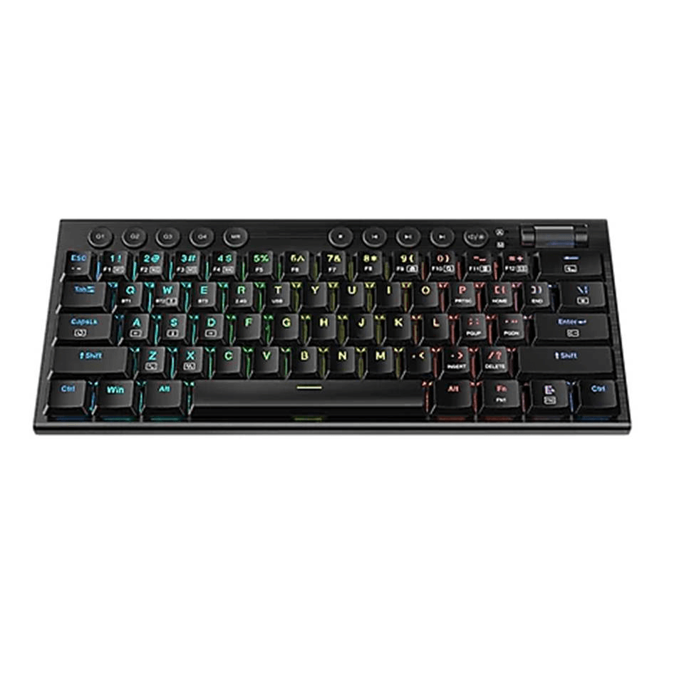Redragon K632 RGB 60% Wired Mechanical Keyboard with Macro Keys (Black)