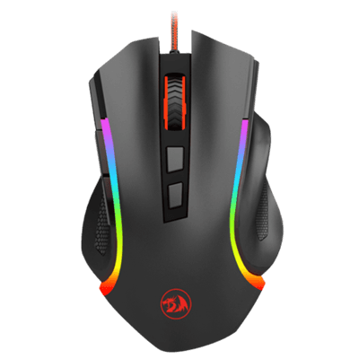 Redragon M607 GRIFFIN RGB Gaming Mouse, 7200 DPI (Black)