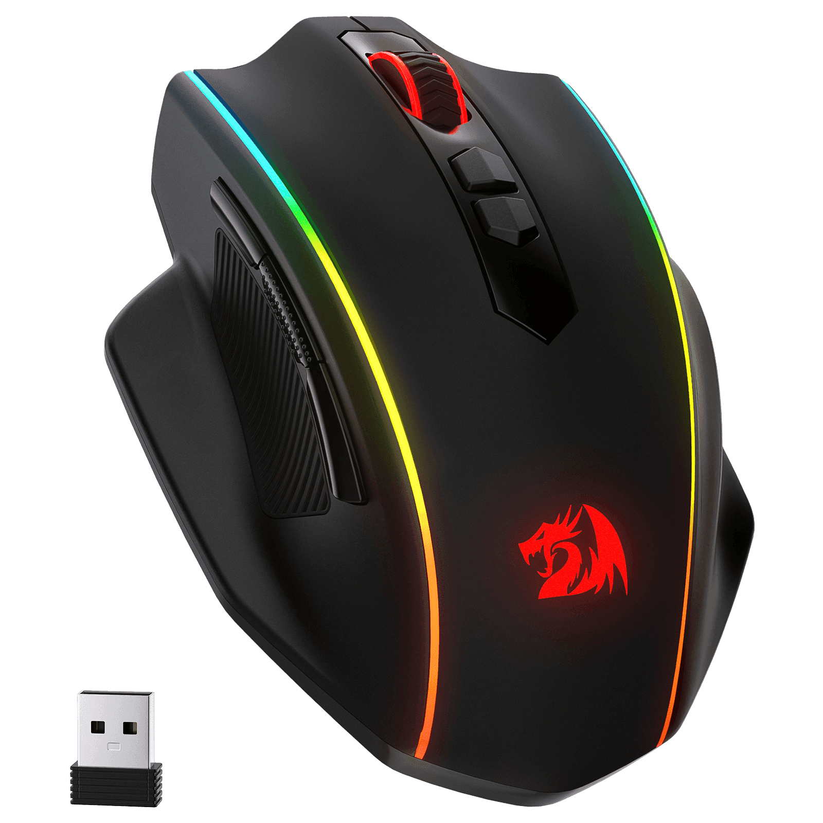 Redragon M686 VAMPIRE ELITE Wireless Gaming Mouse, 16,000 DPI (Black)