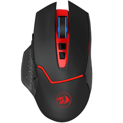 Redragon M690 MIRAGE Wireless Gaming Mouse, 8 Buttons, 4800 DPI (Black)