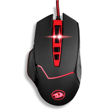 Redragon M907 INSPIRIT Gaming Mouse, 14400 DPI (Black)