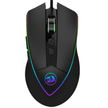 Redragon M909 EMPEROR High-Precision RGB Gaming Mouse, 12400 DPI (Black)