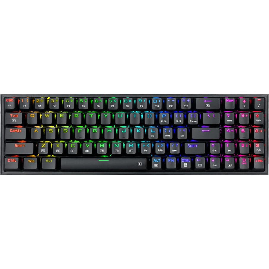 Redragon K628 POLLUX PRO 75% Wireless RGB Gaming Keyboard (Black)