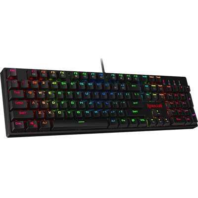 Redragon K582 SURARA RGB LED Backlit Mechanical Gaming Keyboard (Black)